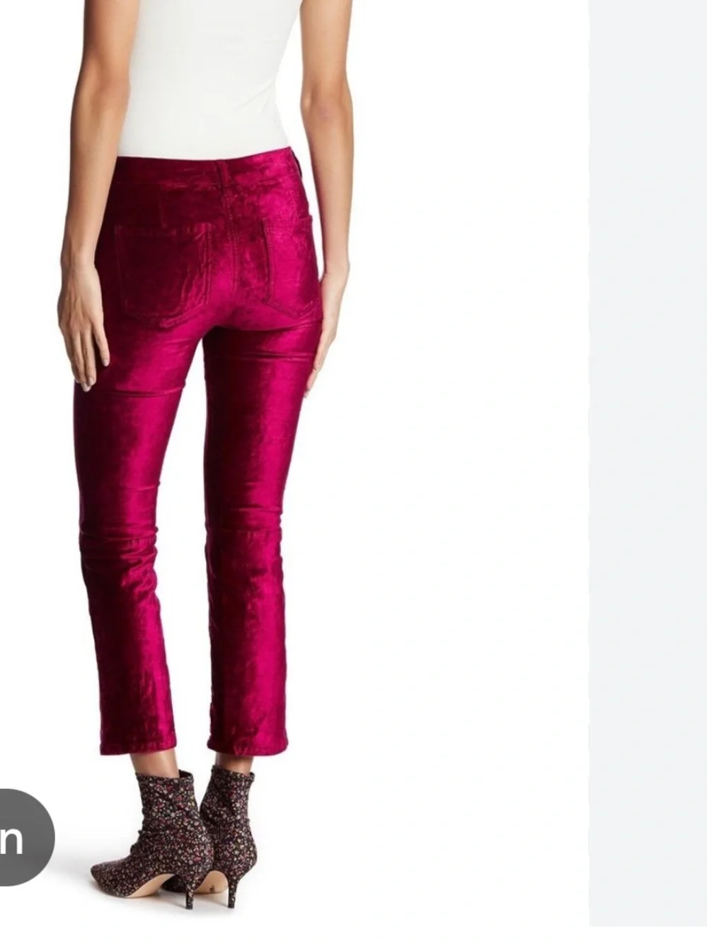 Free People Velvet Pants